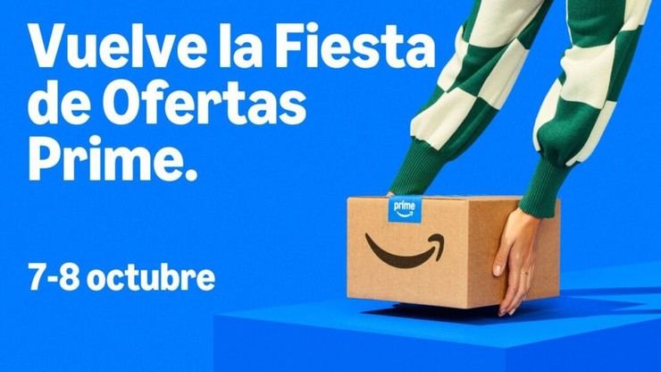 Amazon lanza la 'Fiesta de Ofertas Prime' el 7 y 8 de octubre con miles de descuentos exclusivos