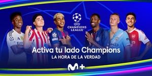 Equipos españoles se enfrentan en octavos de Champions League por Movistar Plus+