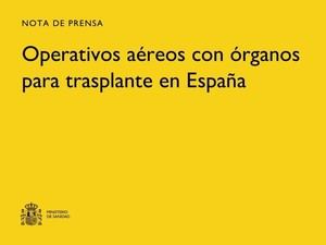 La ONT realizó 1.045 traslados aéreos de órganos en 2025