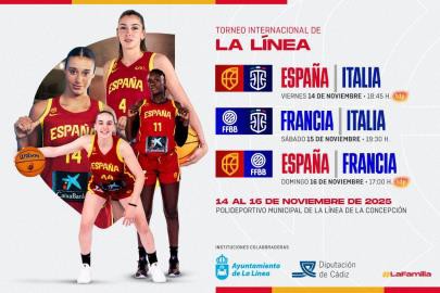 La Selección Femenina de baloncesto se medirá a Francia e Italia en noviembre en La Línea