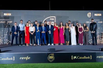 Éxito rotundo en la VI Gala del Baloncesto Español en Madrid