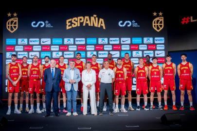 La Selección Masculina se presenta en Endesa para el Eurobasket 2025