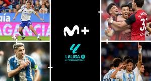 LALIGA HYPERMOTION llega completo a Movistar Plus+