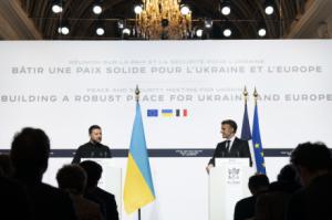 Macron refuerza el respaldo a Ucrania y solicita un alto el fuego a Rusia