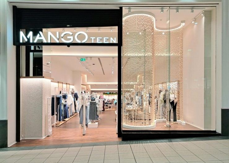 Mango expande su línea juvenil en Escocia con nueva tienda en Glasgow