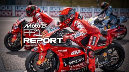 Marc Márquez lidera la FP1 en el GP de Alemania