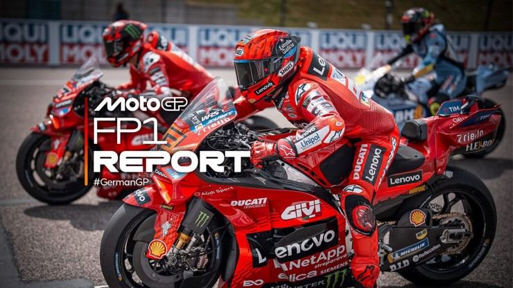 Marc Márquez lidera la FP1 en el GP de Alemania