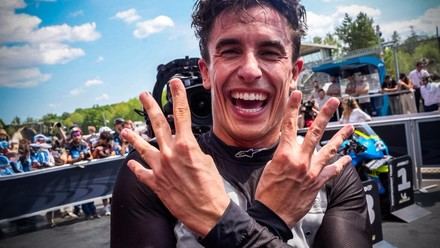 Márquez logra su quinta victoria consecutiva en MotoGP