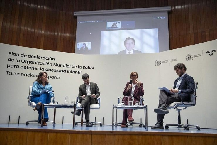 Mónica García alerta sobre el alto riesgo de obesidad en niños de familias con bajos ingresos