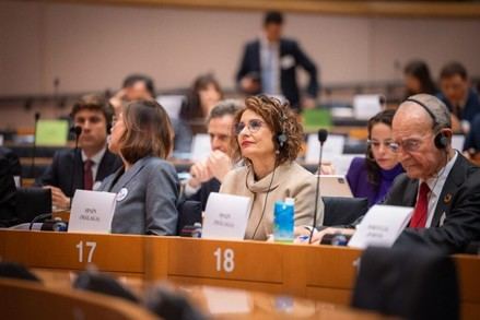 Montero apoya la candidatura de Málaga para la Autoridad Aduanera Europea en Bruselas