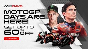 Descuentos de hasta el 60% en productos de MotoGP durante los MotoGP Days 2025