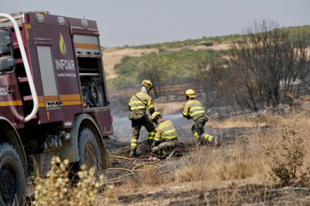 El incendio en Orés estabilizado: Afectadas más de 14.400 hectáreas y 1.000 personas evacuadas