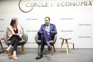 Óscar Puente resalta la histórica inversión en el Corredor Mediterráneo, con un 83% del trazado completado