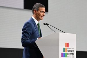 Sánchez cierra la Conferencia de Sevilla: 