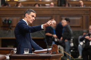Sánchez vapulea a Feijóo en el Congreso y lo compara con Vox: 