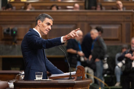 Sánchez vapulea a Feijóo en el Congreso y lo compara con Vox: 'La derecha vive de la desinformación'