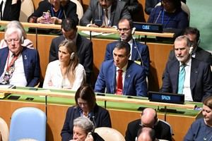 Sánchez exige en la ONU que la paz en Ucrania no justifique la violencia ni cambios de fronteras