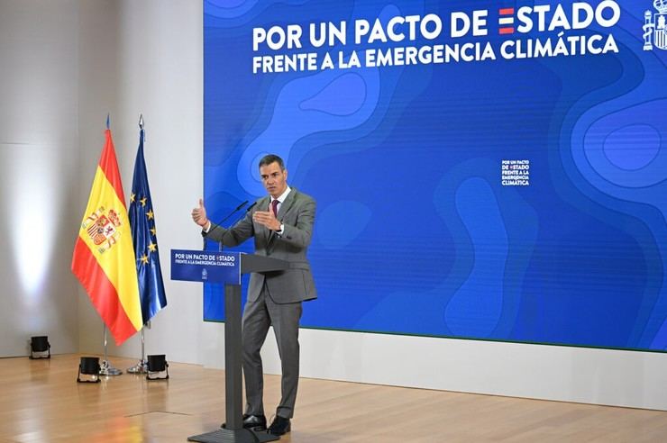 Sánchez impulsa un Pacto de Estado para combatir la Emergencia Climática en España