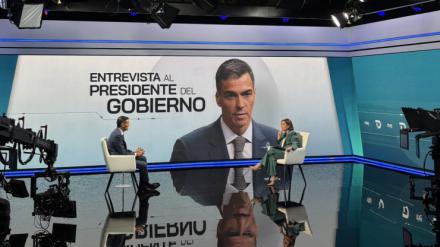 Pepa Bueno aprieta a Sánchez en directo, que se enroca en la politización de la justicia en su entorno familiar