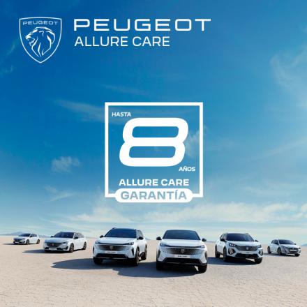 Peugeot amplía su garantía Allure Care a todos los turismos hasta fin de año