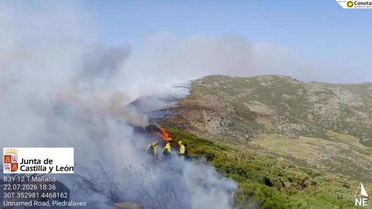 Incendios en España: Almorox controlado, Burgohondo en estado crítico