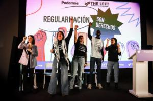 Podemos y PSOE acuerdan regularizar a inmigrantes con cinco meses de residencia en España