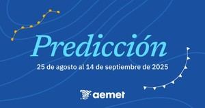 Previsión meteorológica para finales de agosto y principios de septiembre de 2025