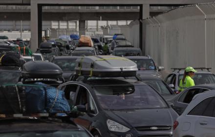 Récord de vehículos y pasajeros en la Operación Paso del Estrecho 2025