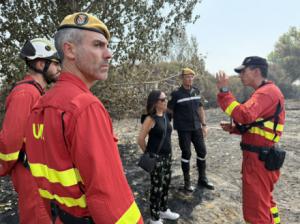 Robles vapulea al PP tras desmontar sus críticas en el Senado en relación con los incendios y la DANA
