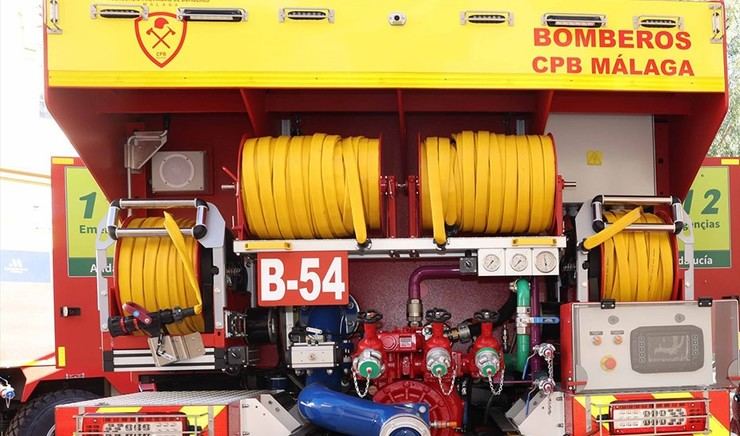 Siete personas intoxicadas por un incendio en un piso de Ronda, Málaga