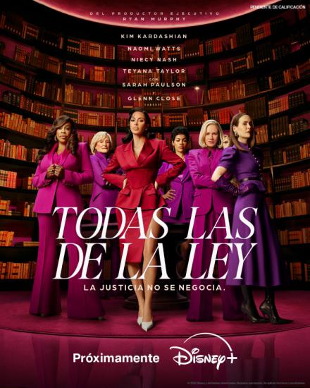 'Todas las de la ley' llega a Disney+ el 4 de noviembre con Kim Kardashian, Naomi Watts, Sarah Paulson o Glenn Close