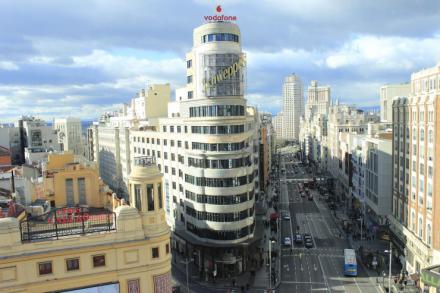 Un hombre detenido tras amenazar con explosionar bombonas en la Gran Vía de Madrid