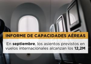Casi 12 millones de turistas extranjeros volarán a España el próximo mes de septiembre