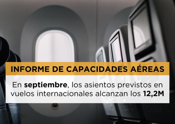 Casi 12 millones de turistas extranjeros volarán a España el próximo mes de septiembre