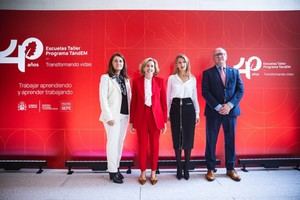 Yolanda Díaz resalta la importancia del Programa TándEM para la formación y el empleo digno