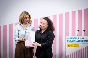 Yolanda Díaz destaca el informe del SMI como clave para la justicia social