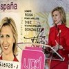 Rosa Díez se acerca al pueblo