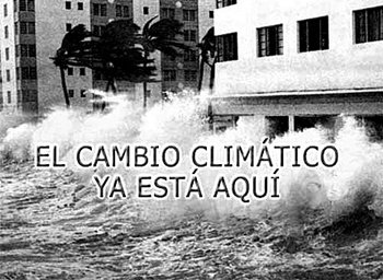 El cambio climático está pisándonos los pies