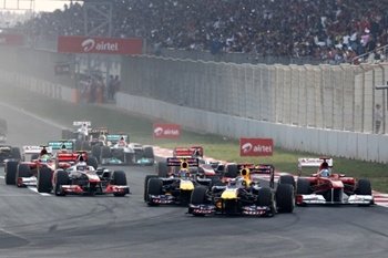 Vettel vence en el primer Gran Premio de la India de la historia