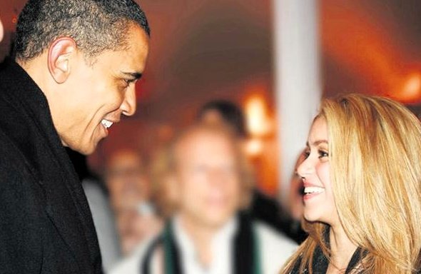 Shakira , la nueva asesora de Obama