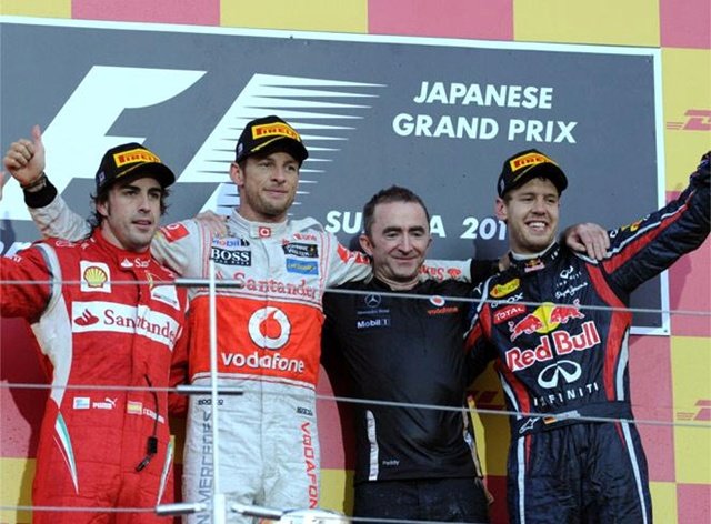 Button vence en Japón y Vettel se proclama el bicampeón más joven de la historia