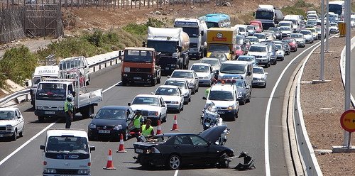 14 Muertos en las carreteras en el puente de Todos los Santos