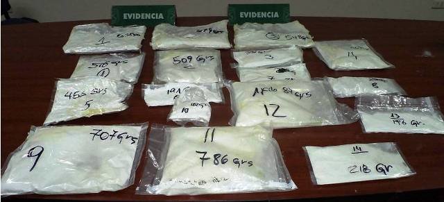 Bebés que introducían cocaína en Europa