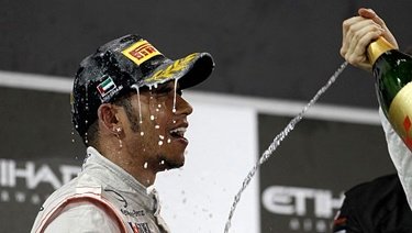 Hamilton vence en el Gran Premio  de Abu Dabi