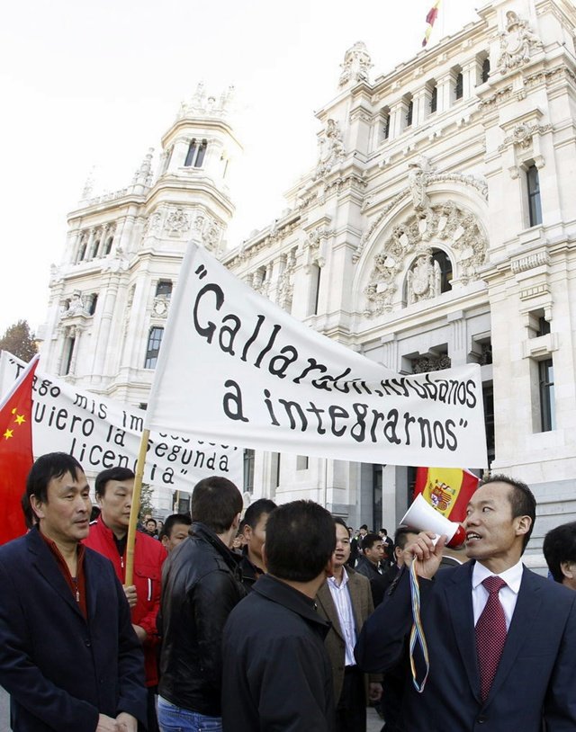 Comerciantes chinos contra el Ayuntamiento